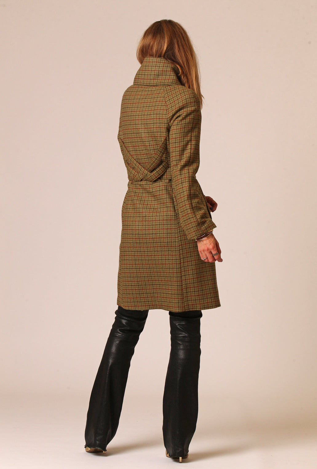 CROSSBAR RAGLAN COAT · earth green