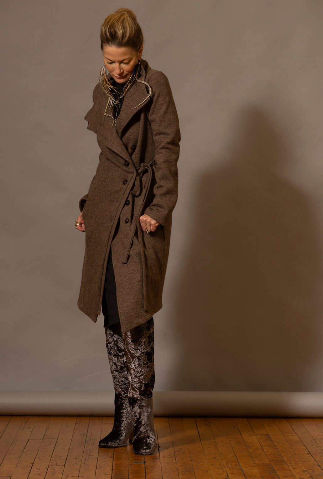 MALYN SWEATER · brown sugar