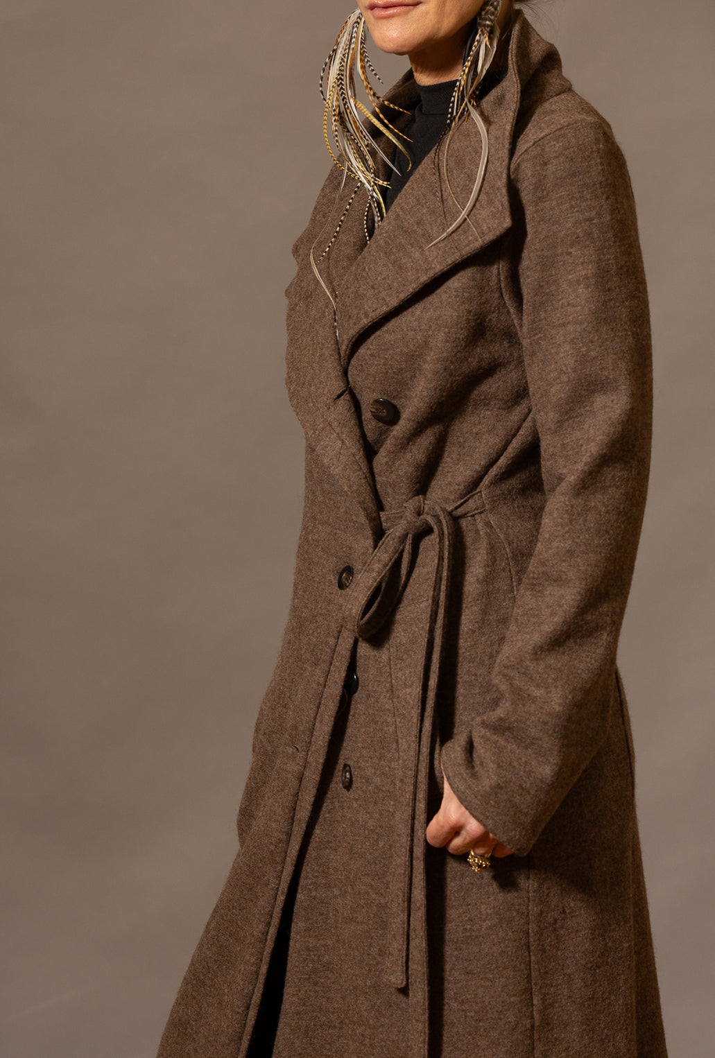 MALYN SWEATER · brown sugar