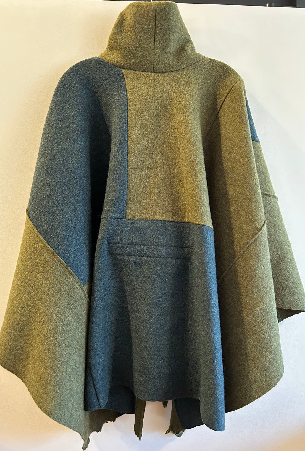 Tie Sweater Cowl · Teal