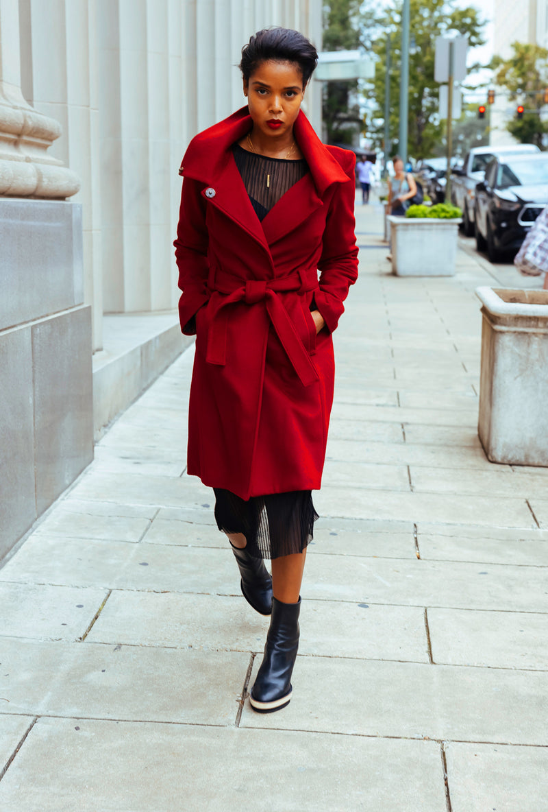 ARCHITECTS COAT Flame Cashmere & wool