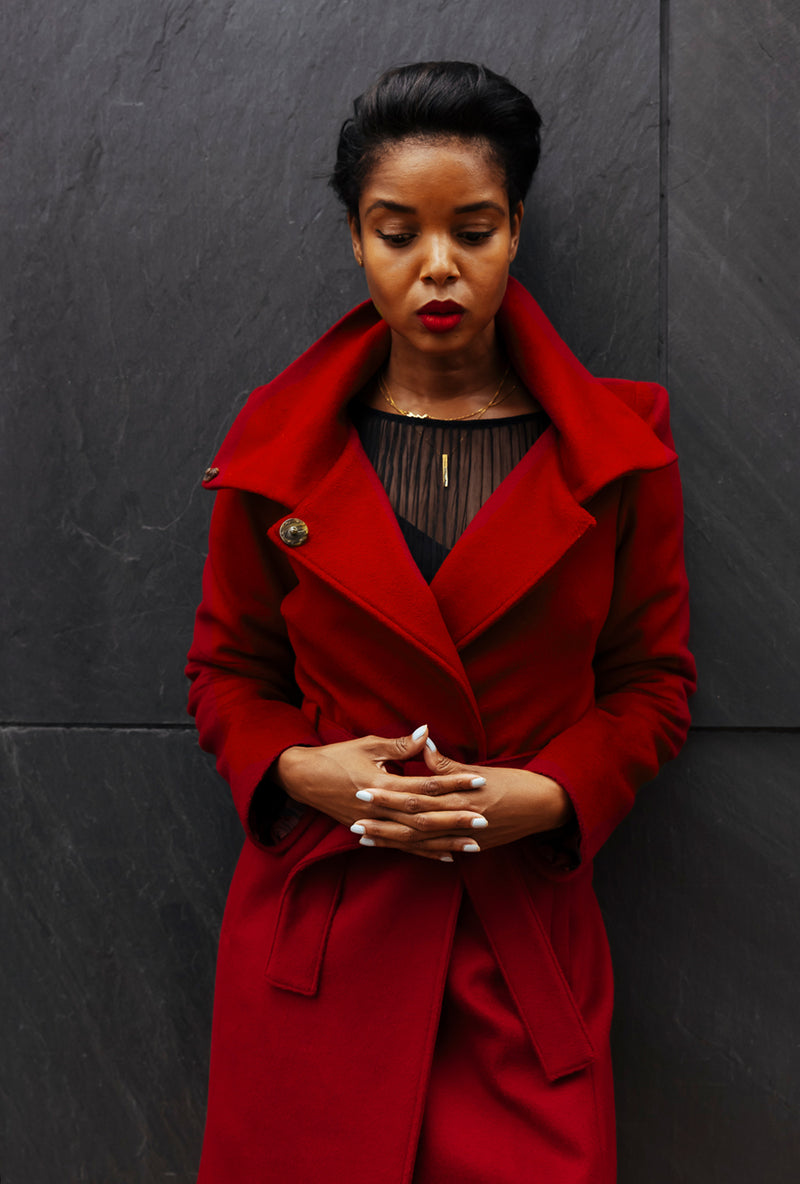ARCHITECTS COAT Flame Cashmere & wool