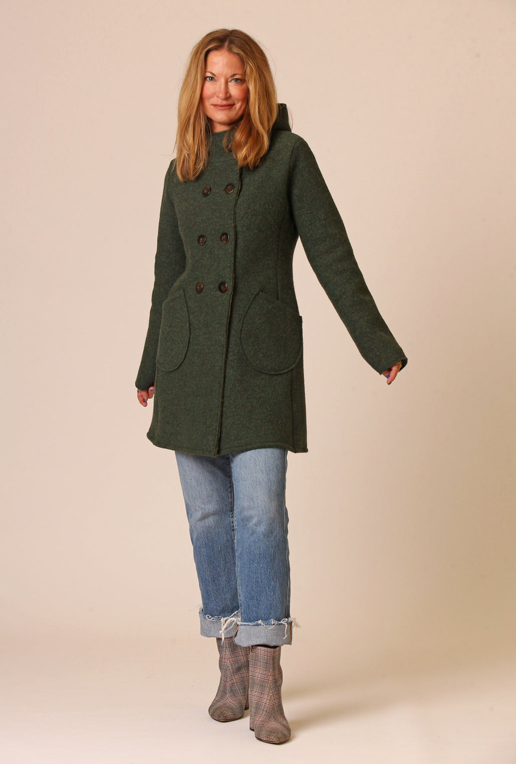 CAR COAT · emerald