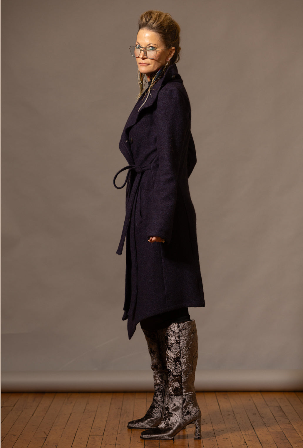 MALYN SWEATER · eggplant