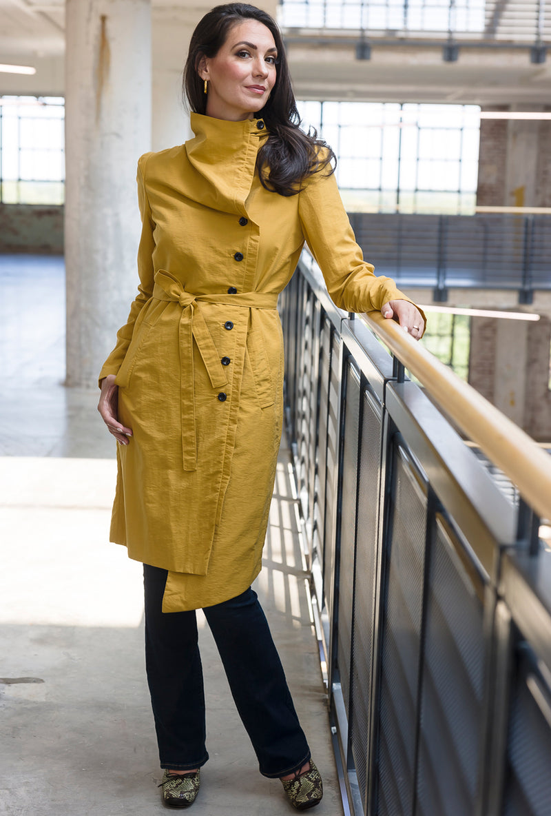 MALYN RAINCOAT Topaz