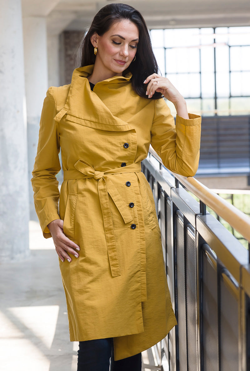 MALYN RAINCOAT Topaz