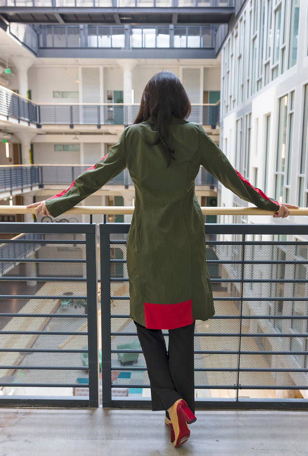 URBAN RAINCOAT Moss Japanese Nylon